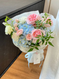 FT38 - Baby blue with pink