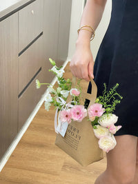 FX08-Kraft Flower  Box