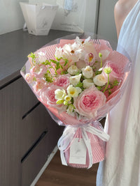 FT01-Pink Omakase-粉白色系花束