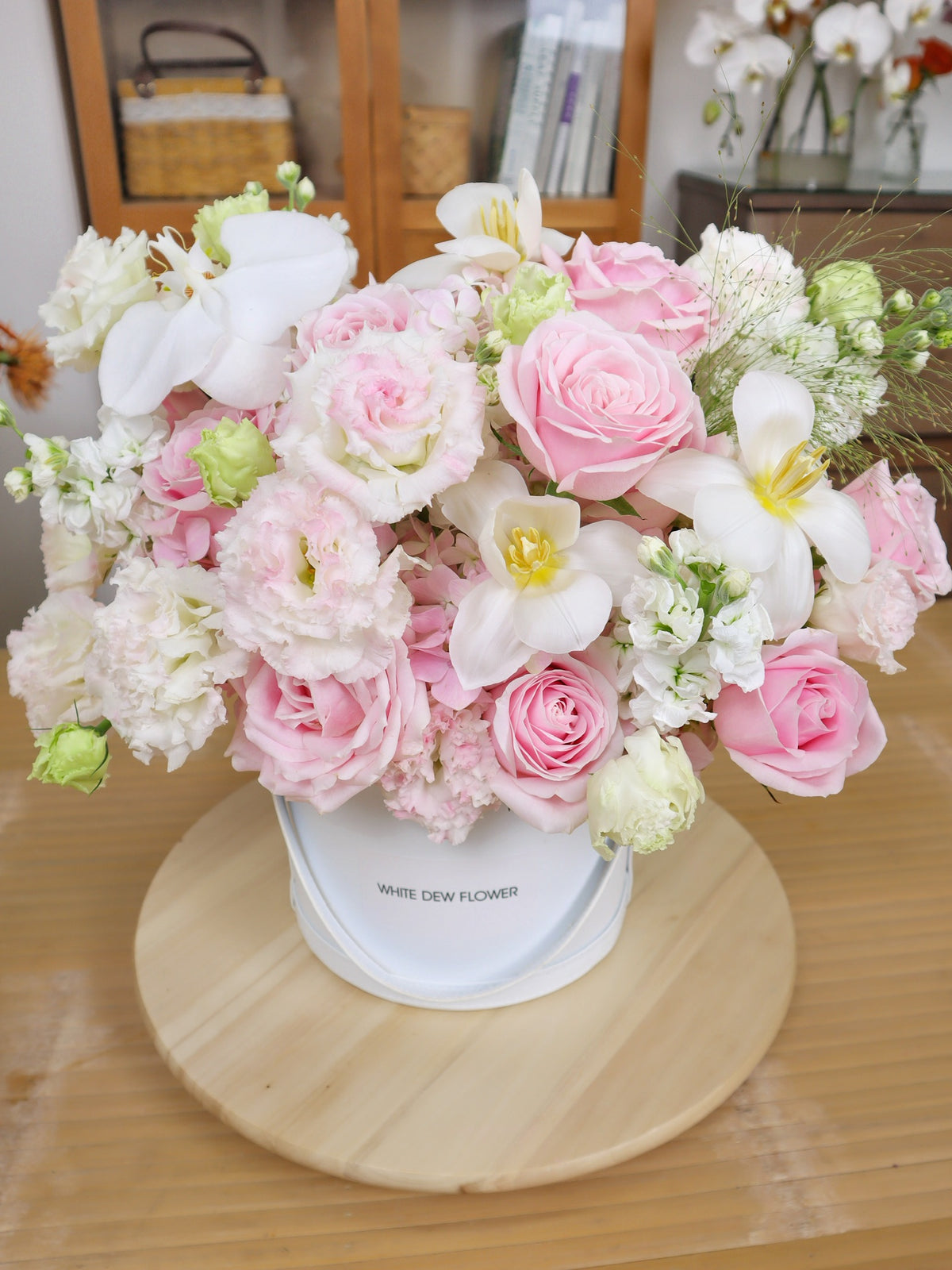 FX03-Pink Fresh Flower Box