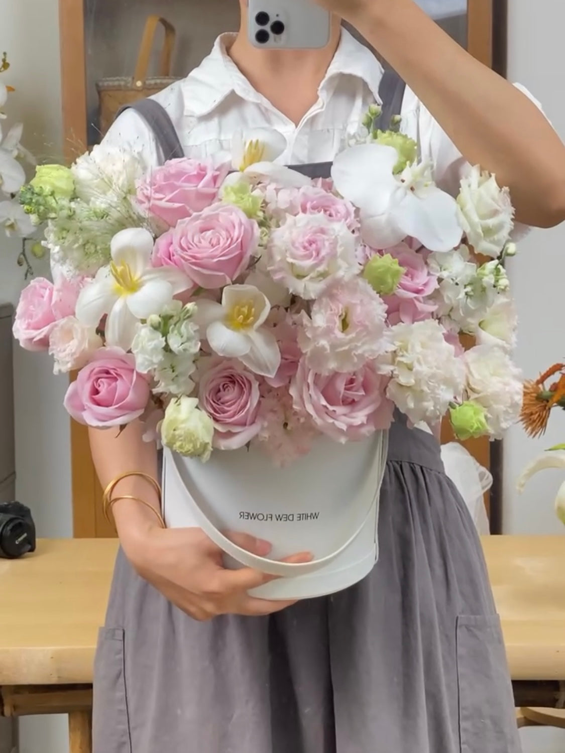 FX03-Pink Fresh Flower Box