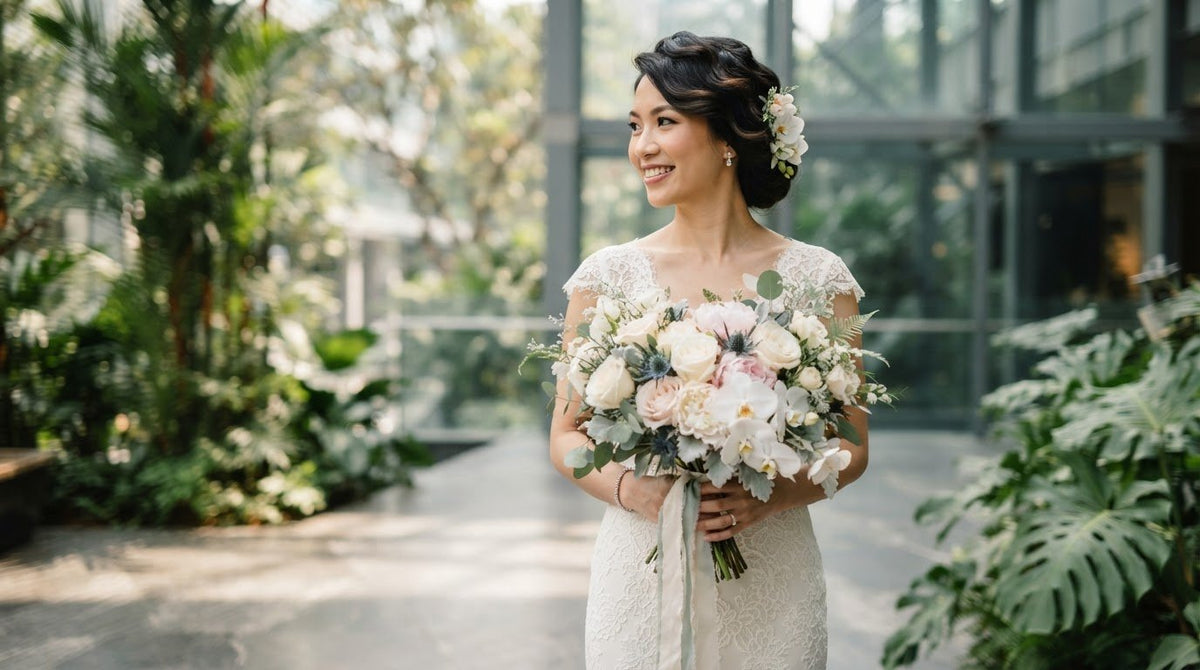 Bridal Flowers in Singapore: How to Choose Your Wedding Bouquet