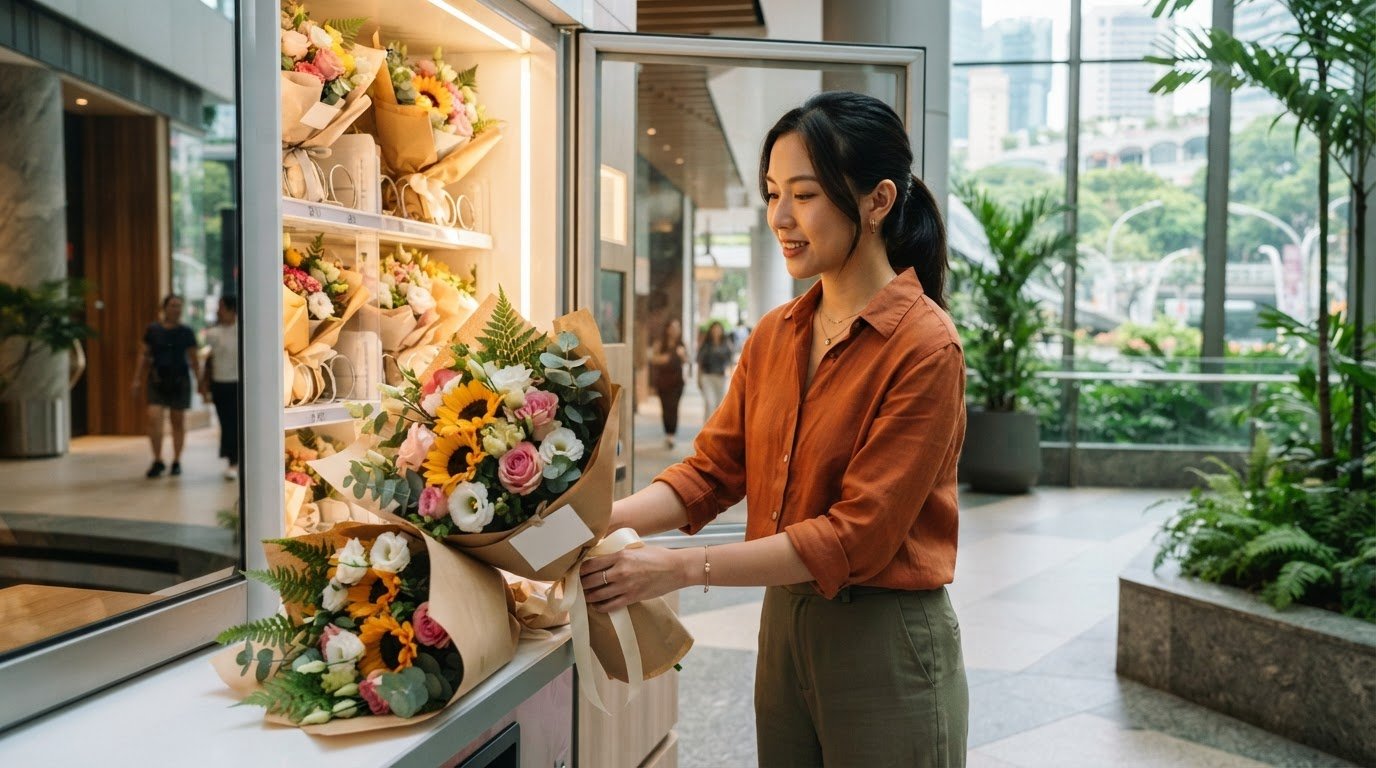 Convenient Flower Pickup in Singapore: Bouquet Guide – White Dew Flower