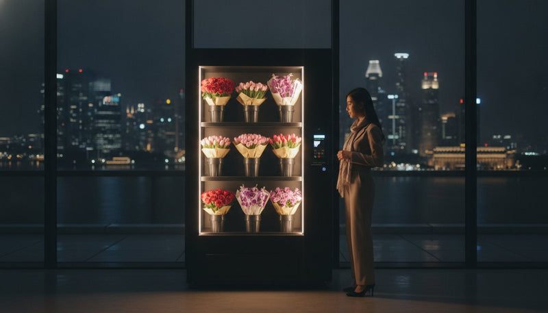 Flower Vending Machine Locations in Singapore: Your 2026 24/7 Gifting Guide