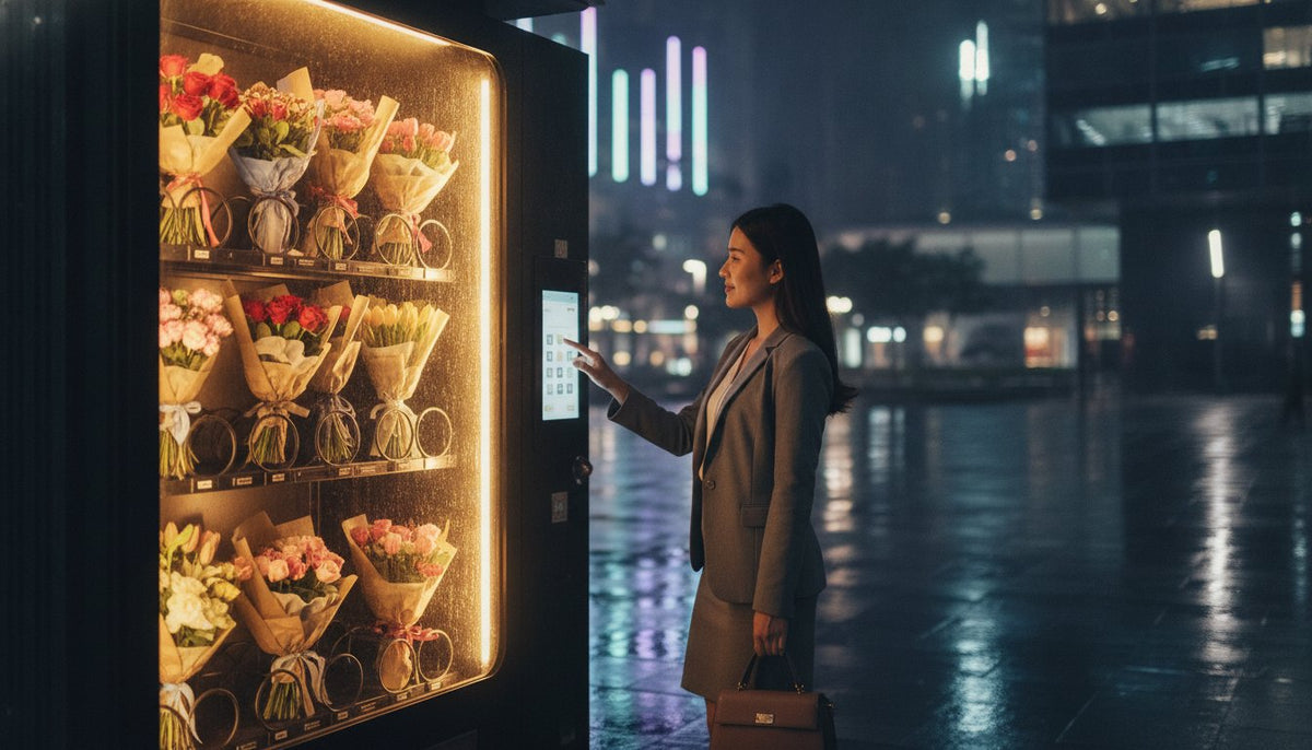Vending Machine Bouquet Singapore: The 2026 Guide to 24/7 Fresh Flowers