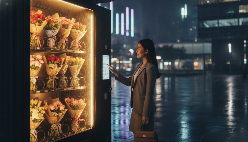 Vending Machine Bouquet Singapore: The 2026 Guide to 24/7 Fresh Flowers