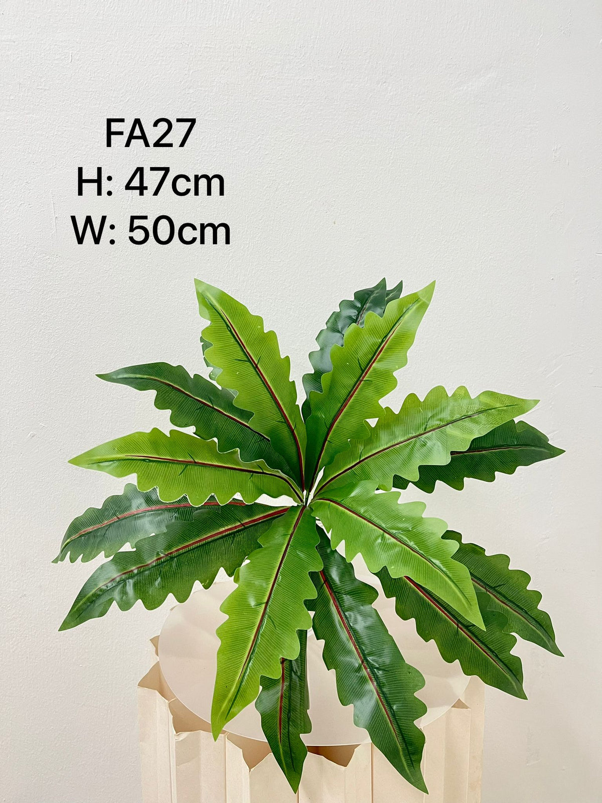 FA27-Artificial Gladioli leaves