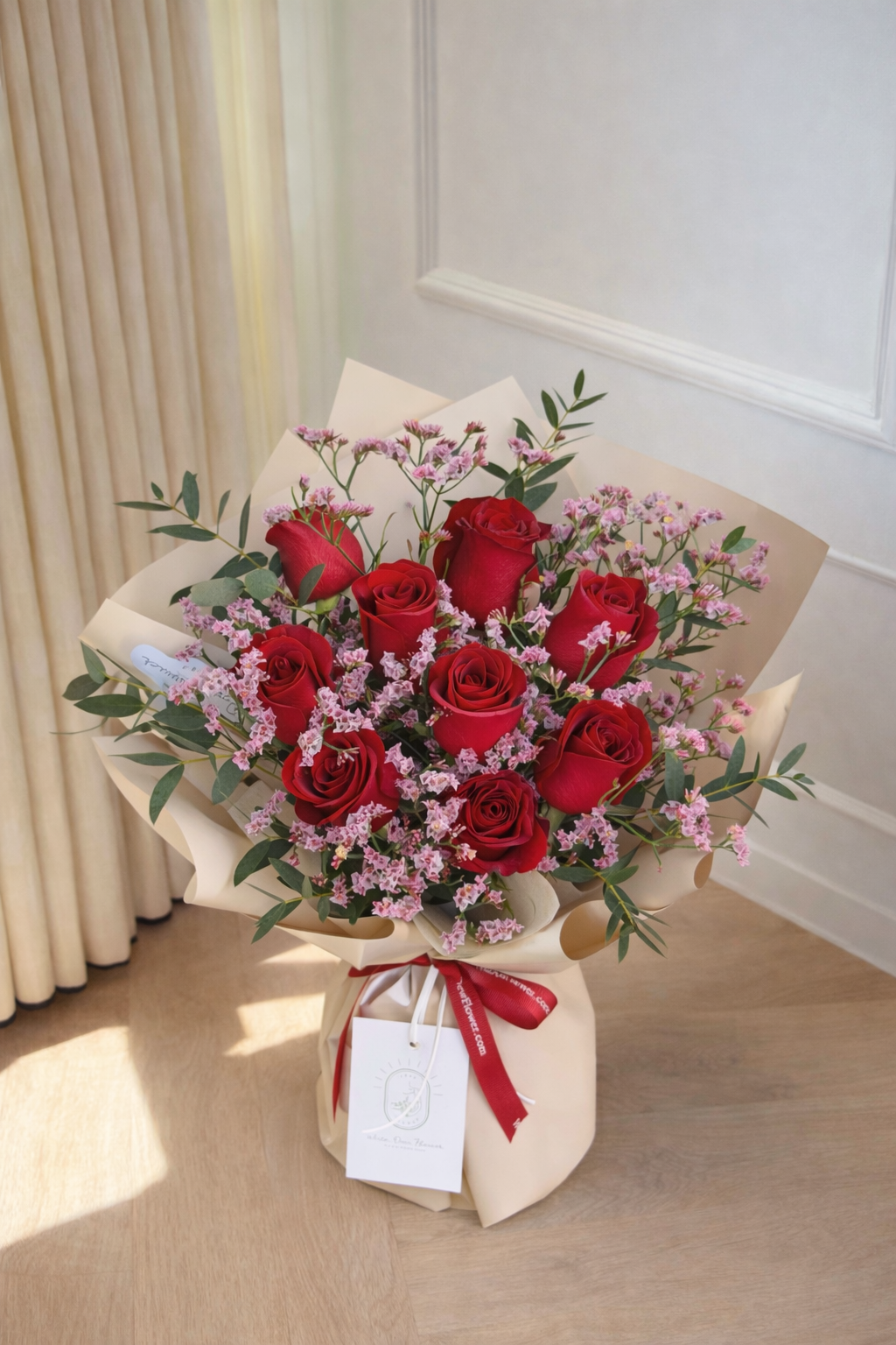 Valentine’s Day red rose bouquet Singapore – Naylor
Luxury Valentine’s Day flowers Singapore red roses
Premium red rose bouquet Valentine gift Singapore