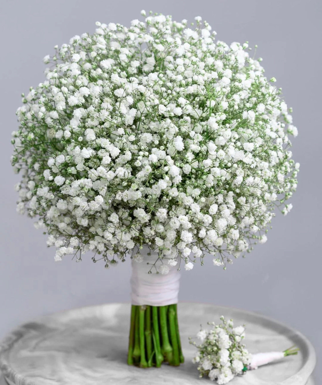 Baby's breath wedding deals bouquet