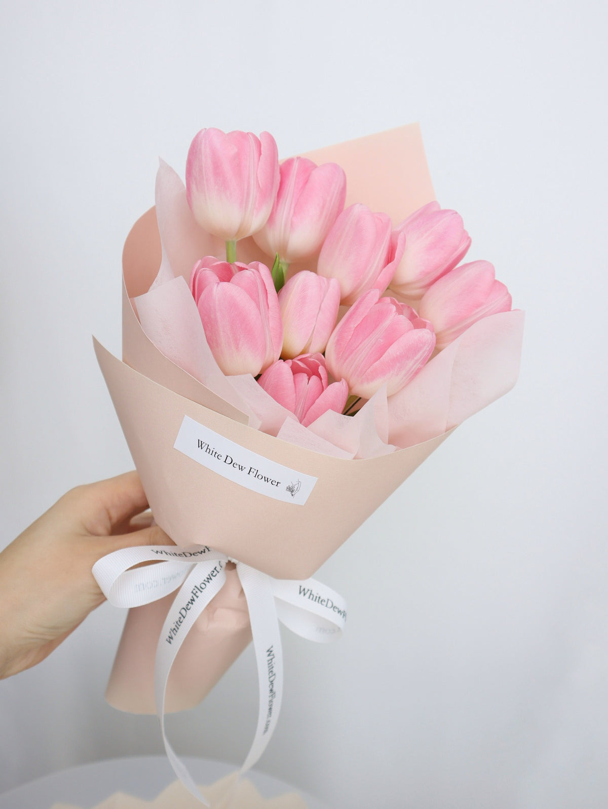holland pink tulip  bouquet buy