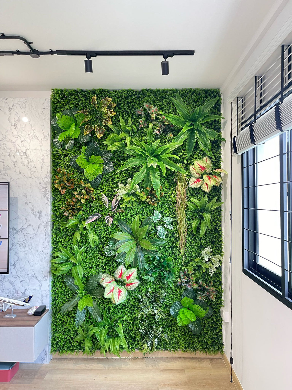 indoor artificial plant wall decor Shop Now And Enjoy Free Shipping On Our Artificial Green Wall Package - Say It With Flowers